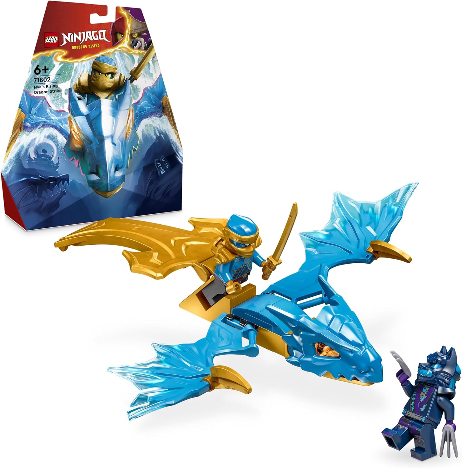 LEGO 71802 ATTACCO DEL RISING DRAGON DI NYA NINJAGO