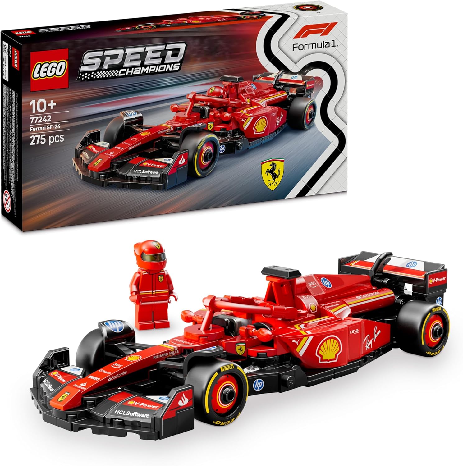 LEGO 77242 AUTO DA CORSA F1 FERRARI SPEED CHAMPIONS