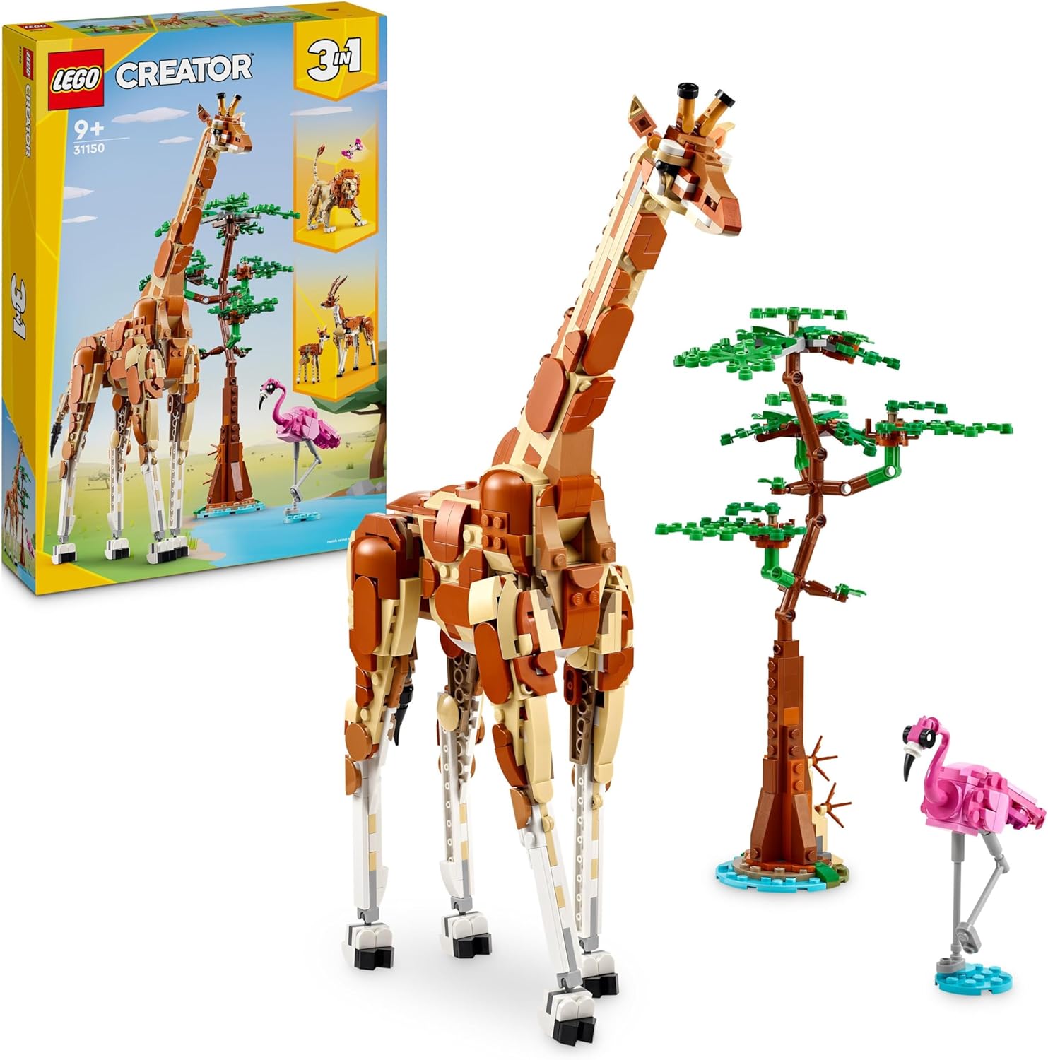 LEGO 31150 AMIMALI EL SAFARI CREATOR