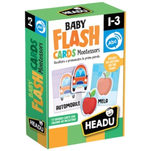 HEADU IT21666 BABY FLASHCARDS MONTESSORI