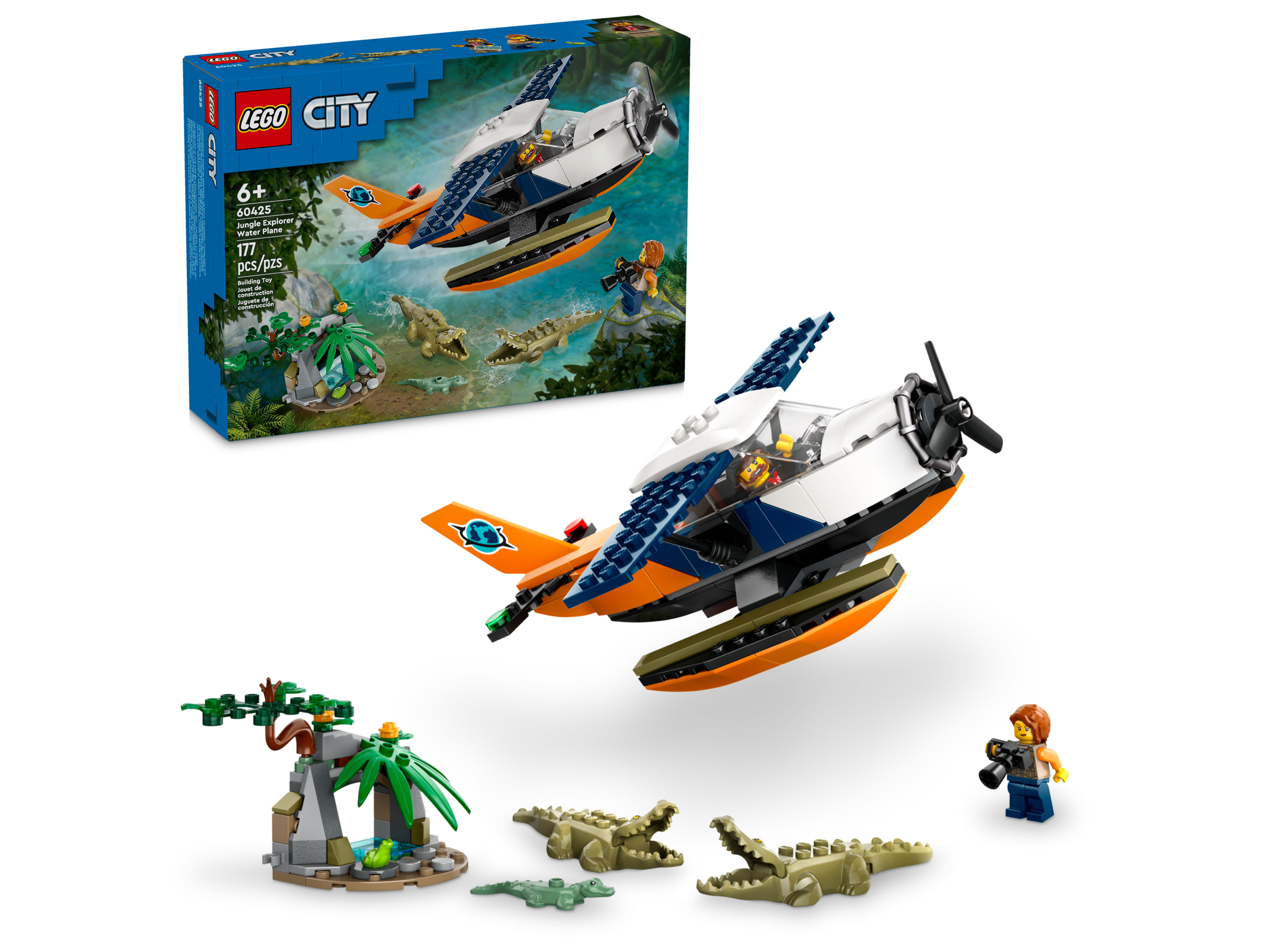 LEGO 60425 IDROVOLANTE DELL'EPLSORATORE DELLA GIUNGLA