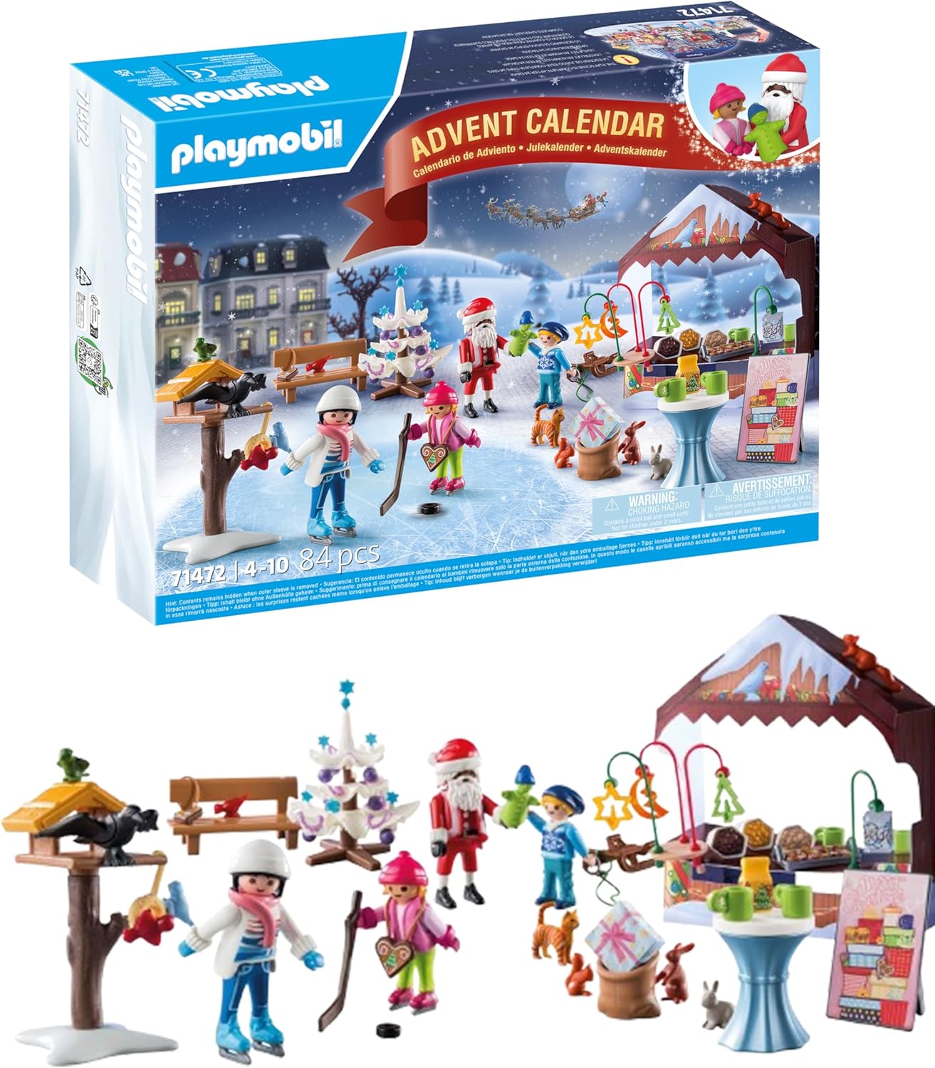 PLAYMOBIL 71472 CALENDARIO DELL'AVVENTO MERCATINI DI NATLAE