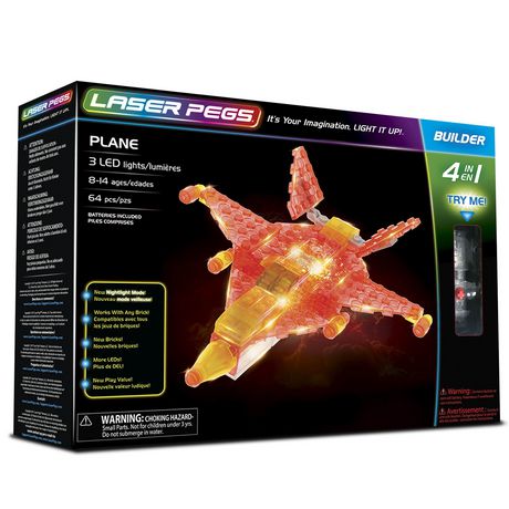 LASER PEGS 41010 AEREO 4 IN 1