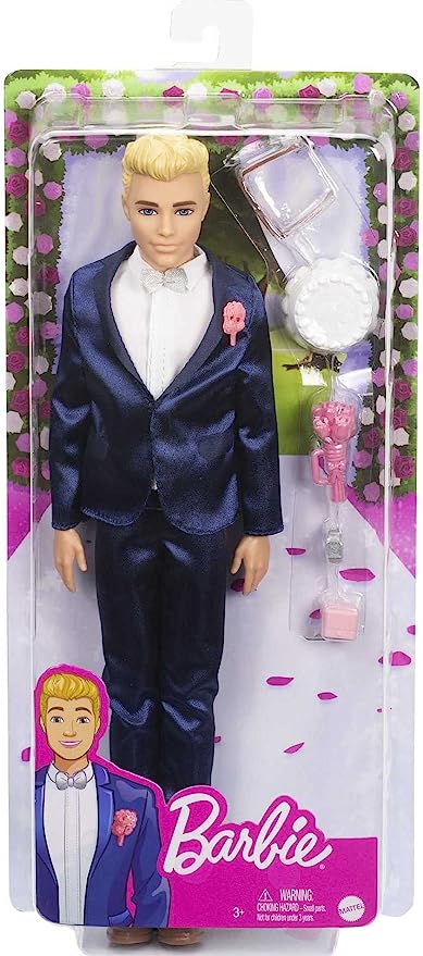 MATTEL GTF36 KEN SPOSO CON SMOKING