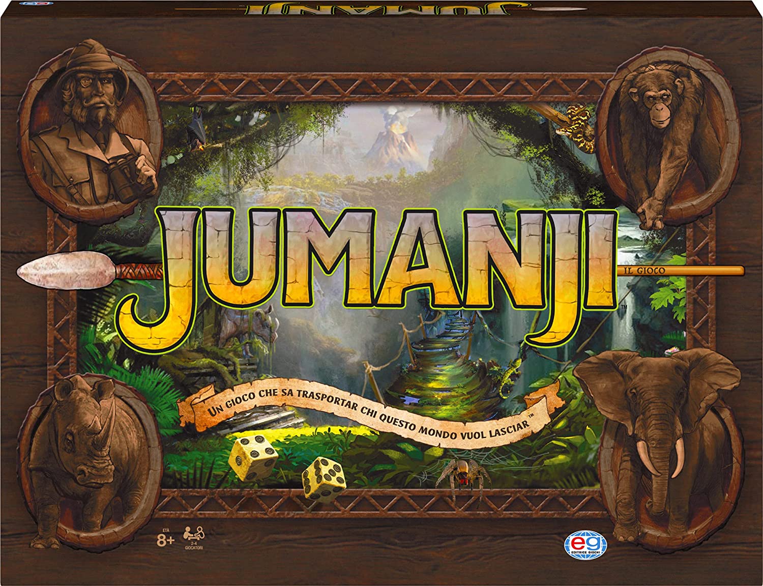 SPINMASTER 6062311 JUMANJI IN CARTONE