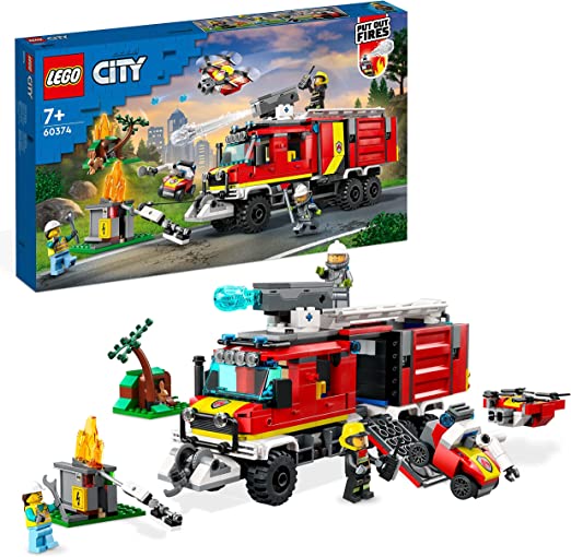 LEGO 60374 AUTOPPMPA DEI VIGILI DEL FUOCO CITY