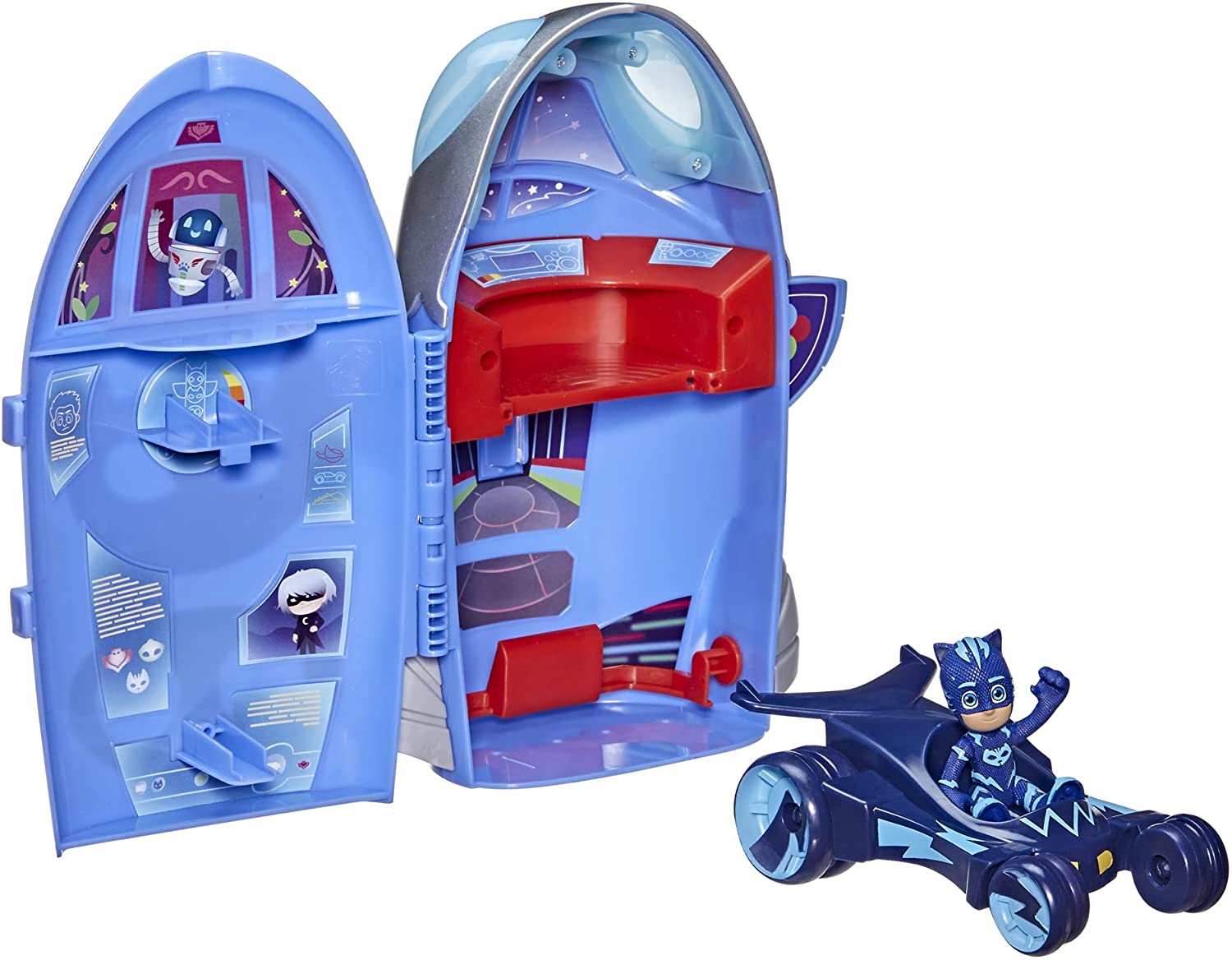 HASBRO F20985L0 PJ MASK QUARTIER GENERALE 2 IN 1