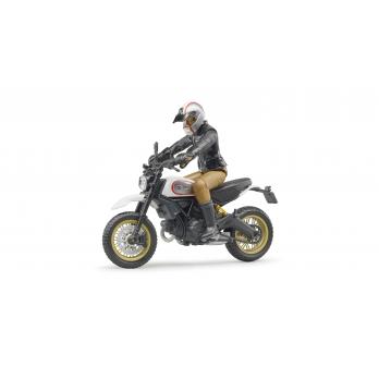 BRUDER 63051 MOTO DUCATI SCRAMBLER DESERT SLED