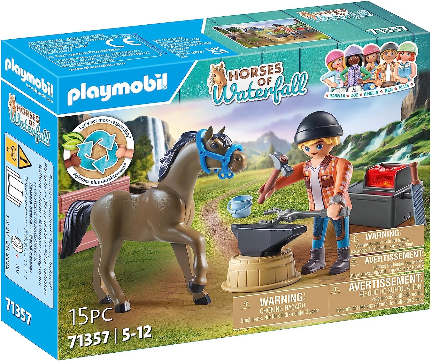 PLAYMOBIL 71357 MANISCLACON CON CAVALLO