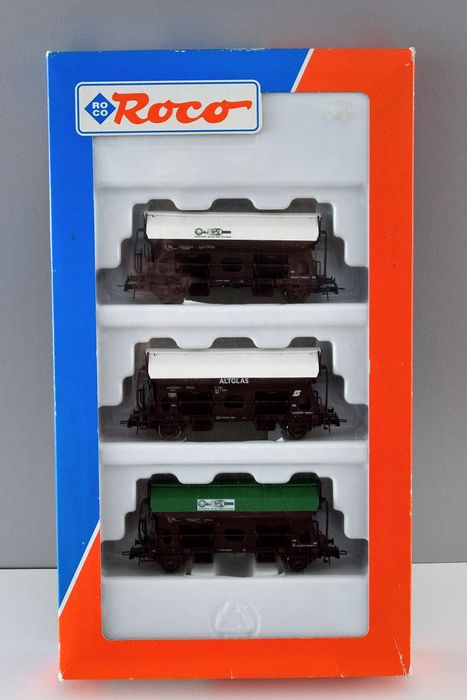 ROCO 44154 SET 3 CARRI MERCI