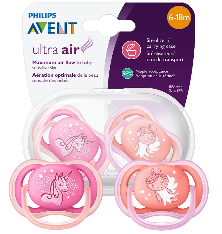 AVENT SCF345/22 SUCCHIETTI ULTRA AIR 6-18M FEMMINA