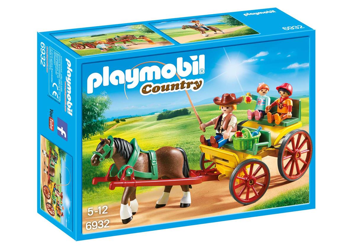 PLAYMOBIL 6932 CALESSE CON CAVALLO