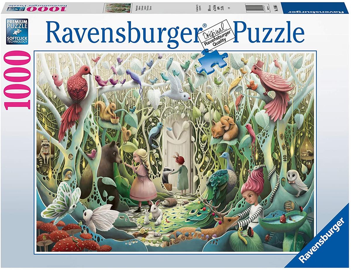 RAVENSBURGER 16806 PUZZLE DA 1000 PZ. IL GIARDINO SEGRETO