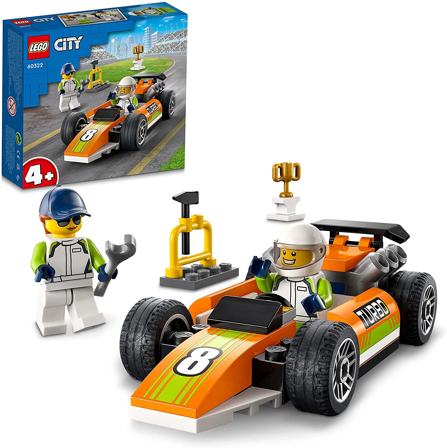 LEGO 60322 AUTO DA CORSA CITY