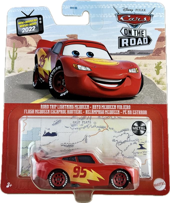 MATTEL HHT95 CARS ON THE ROAD MCQUEEN