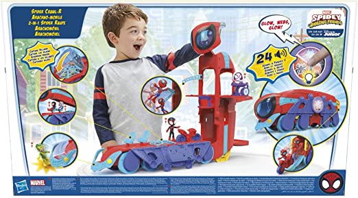 HASBRO F37215L0 SPIDEY PLAYSET QUARTIER GENERALE MOBILE