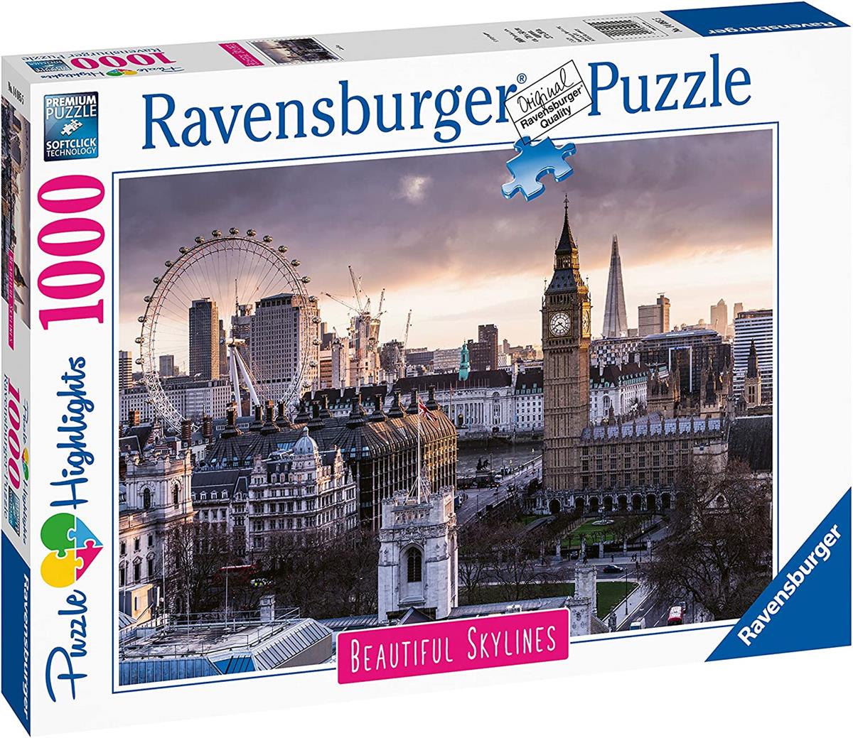 RAVENSBURGER 14085 PUZZLE DA 1000 PZ. LONDON