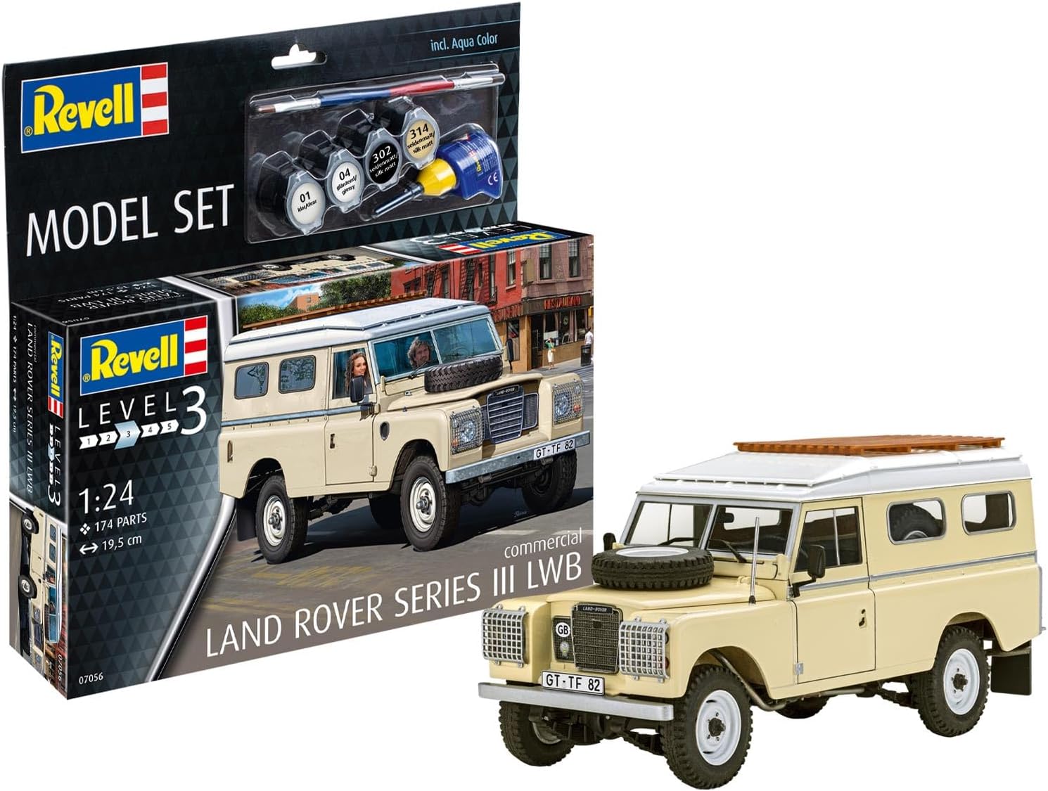 REVELL 67056 KIT DI MONTAGGIO LAN ROVER SCALA 1/24