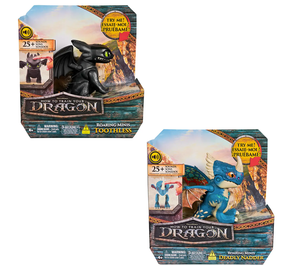 SPINMASTER 6072696 DRAGONS MINI DRAGHI INTERATTIVI