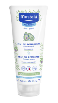 MUSTELA 2 in 1 GEL DETERGENTE 200ml