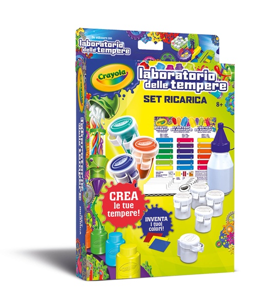 CRAYOLA 747081 SET RICARICA LABORATORIO DELLE TEMPERE