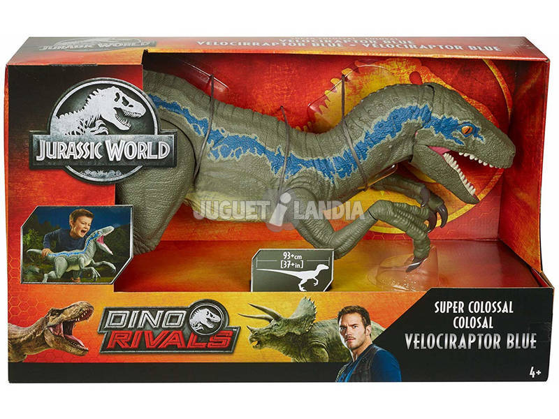 MATTEL GCT93 BLU EXTRA LARGE JURASSIC WORLD