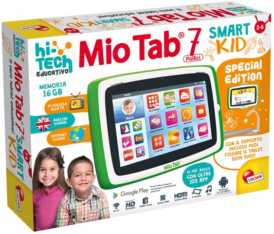 LISCIANI 71968 MIO TAB PRESCHOOL 7&quot;