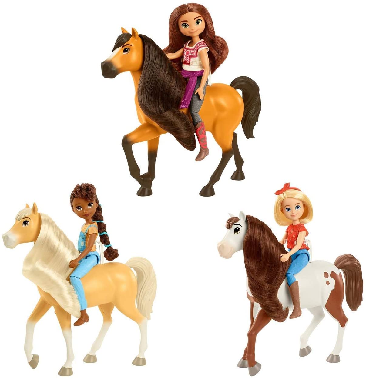 MATTEL GXF20 BAMBOLA + CAVALLO ASS.TO