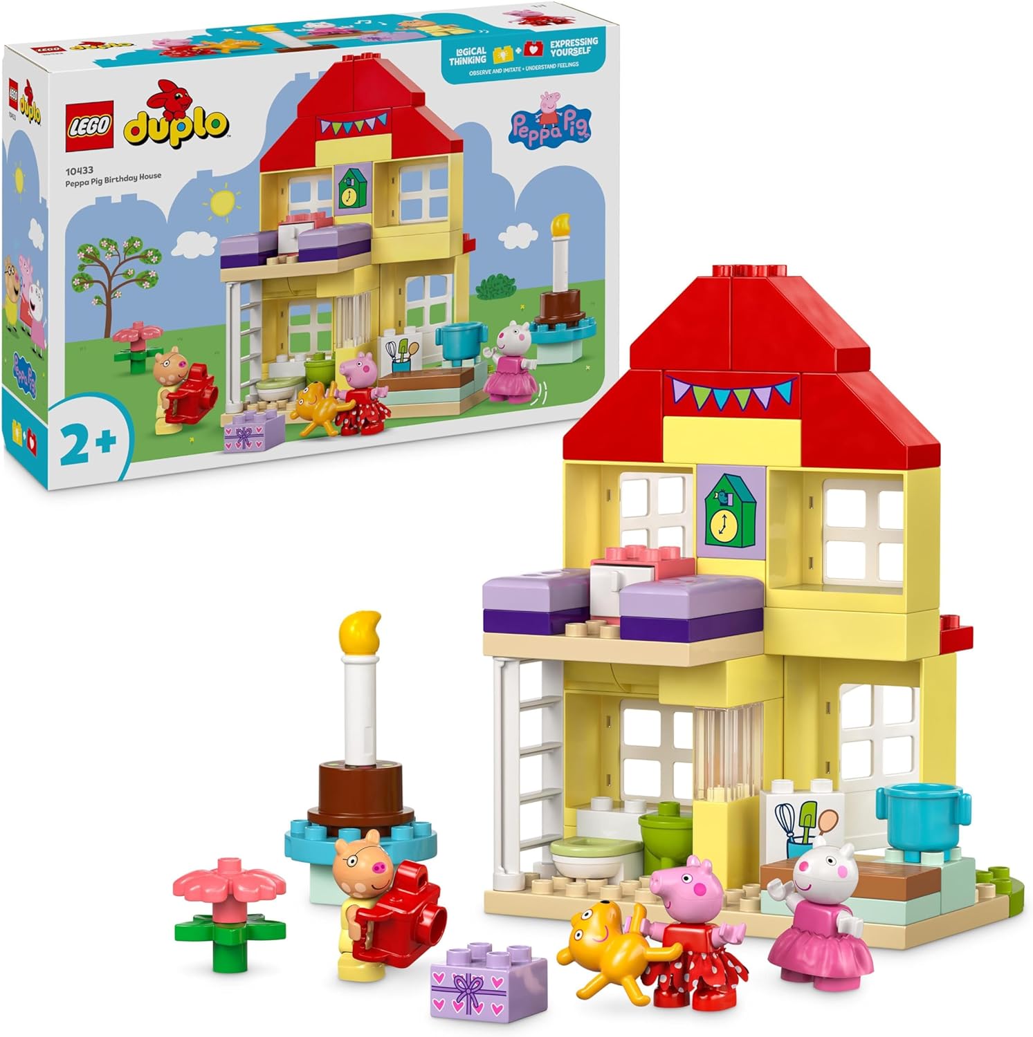LEGO 10433 LA CASA DEL COMPLEANNO DI PEPPA PIG DUPLO