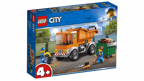 LEGO 60220 CAMION DELLA SPAZZATURA CITY