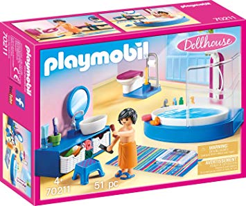 PLAYMOBIL 70211 BAGNO CON VASCA