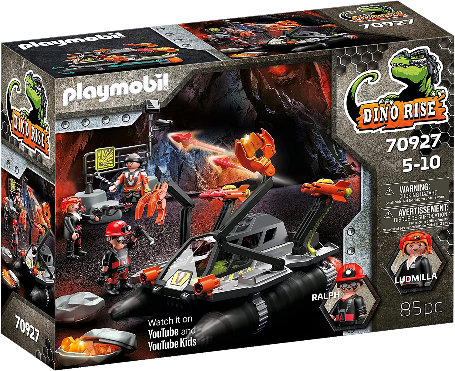 PLAYMOBIL 70927 TRIVELLA DEMOLITRICE DELLA COMET CORP.