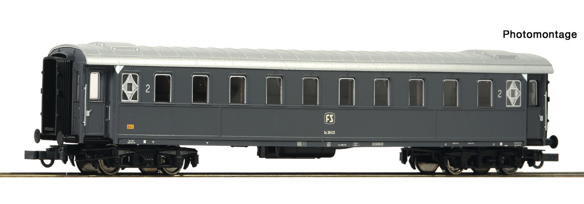 ROCO 74602 CARROZZA PASSEGGERI 2a CLASSE FS