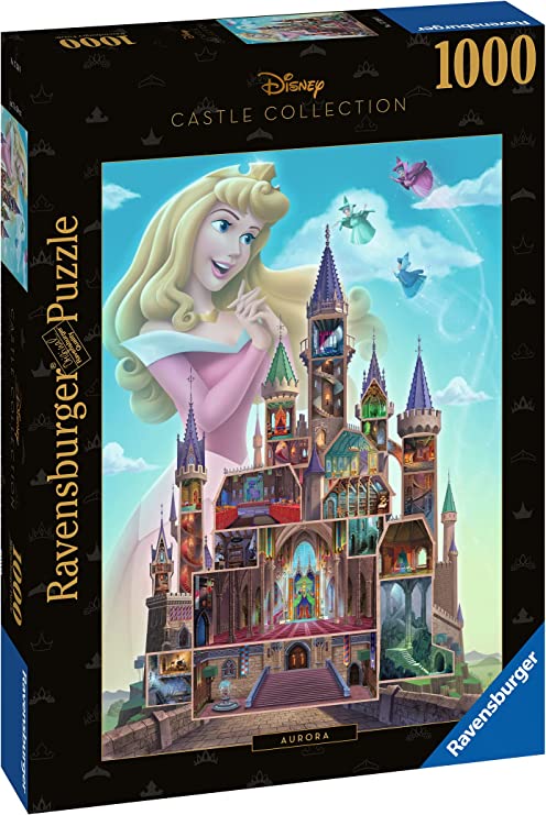 RAVENSBURGER 17338 PUZZLE DA 1000 PZ. DISNEY AURORA CASTLE