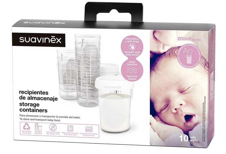 SUAVINEX 304594 CONTENITORI LATTE MATERNO