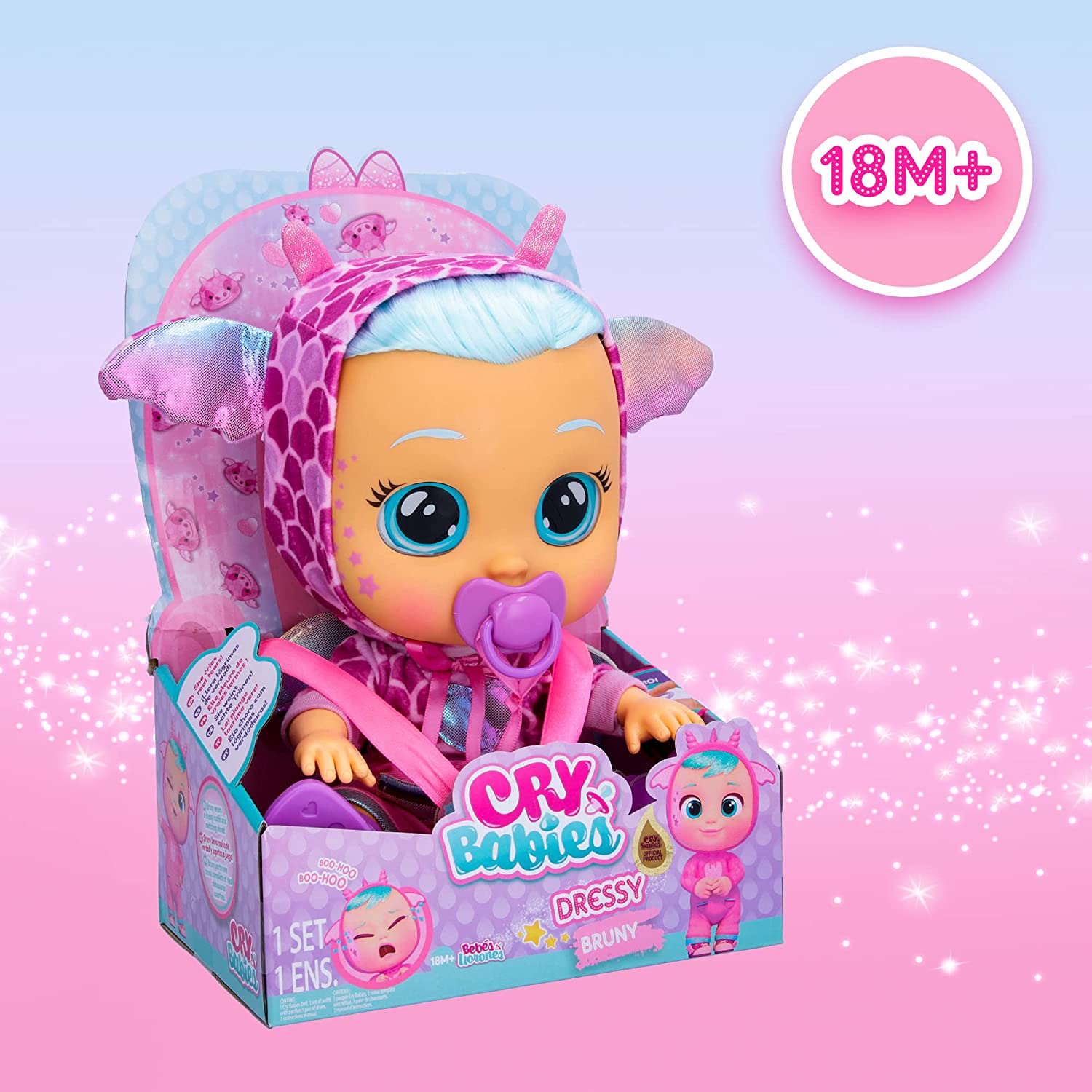 IMC 904095 CRY BABIES DRESSY FANTASY BRUNY