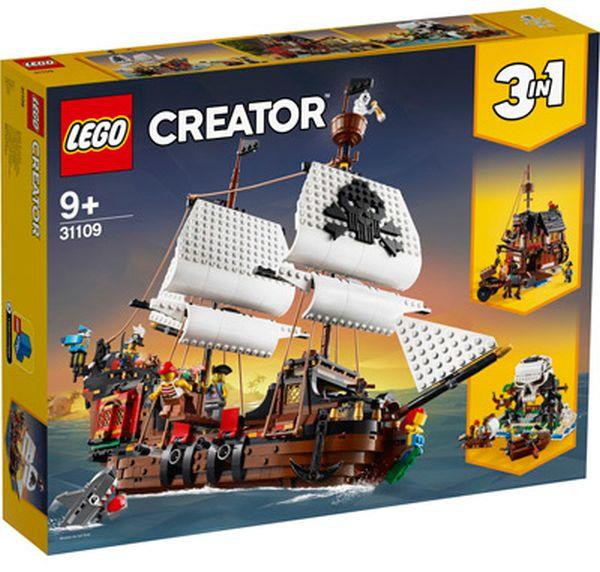 LEGO 31109 GALEONE DEI PIRATI CREATOR