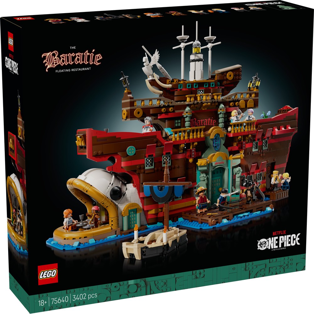 LEGO 75640 BARATIE IL RISTORANTE GALLEGGIANTE ONE PIECE