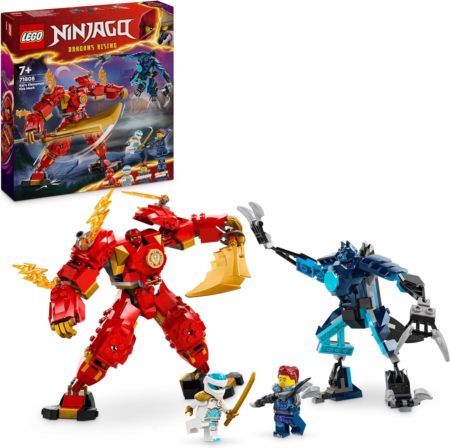 LEGO 71808 MECH ELEMENTO FUOCO DI KAI NINJAGO