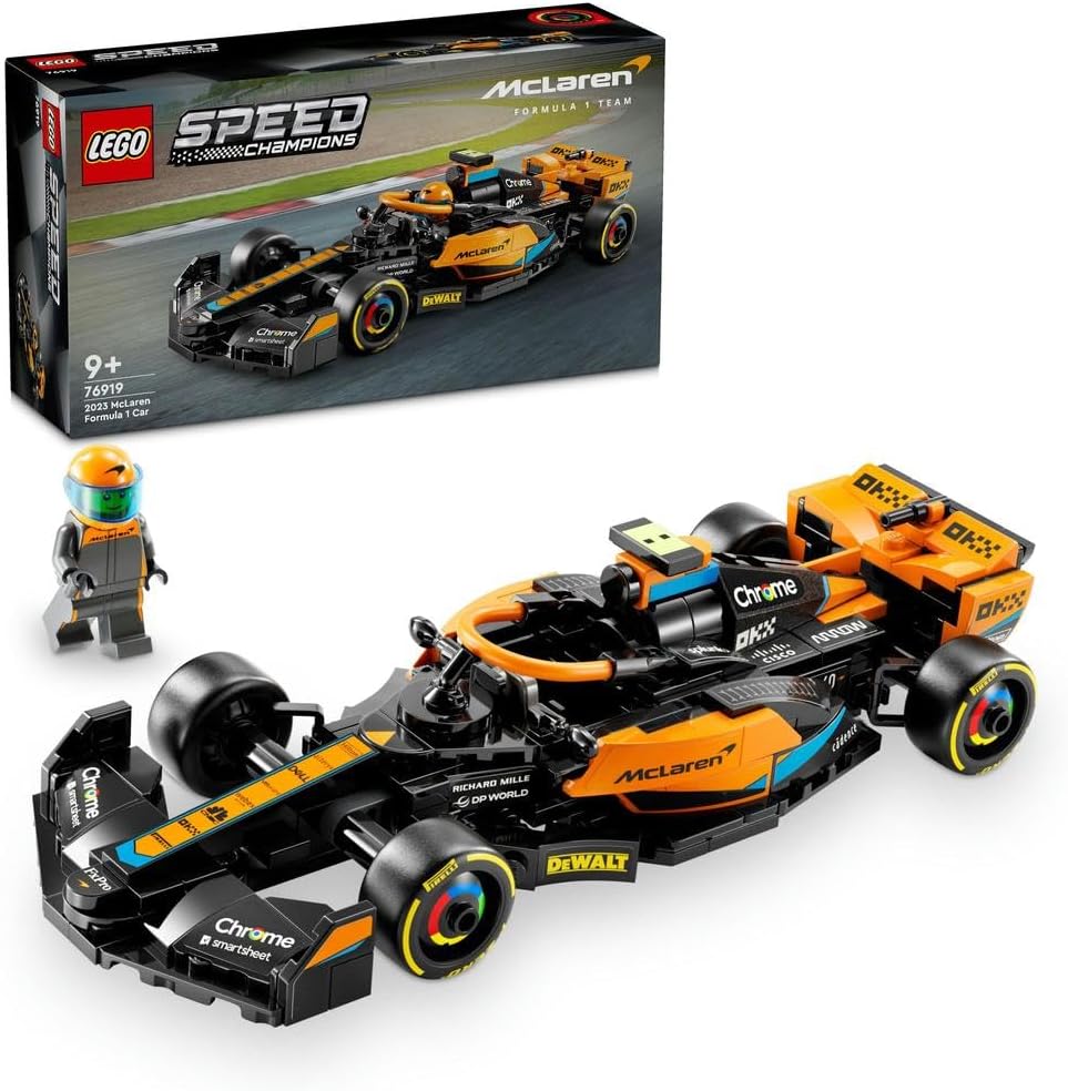 LEGO 76919 MONOPOSTO DA CORSA MCLAREN FORMULA 1 2023 SPEED CHAMPION