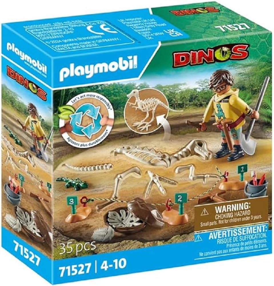 PLAYMOBIL 71527 FOSSILI DI DINOSAURO
