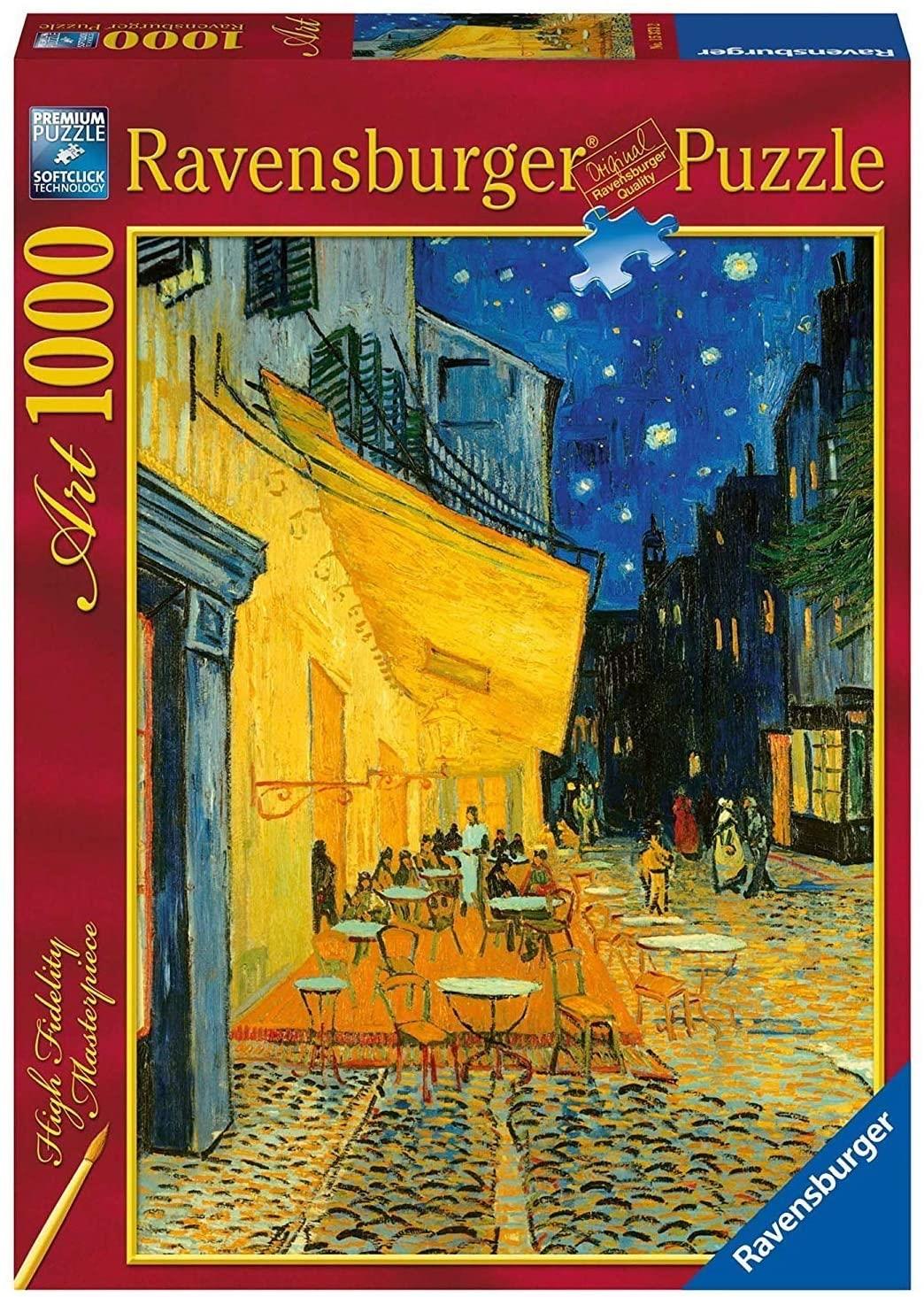 RAVENSBURGER 15373 PUZZLE DA 1000 PZ. VAN GOGH CAFFE' DI NOTTE