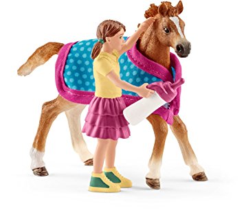 SCHLEICH 2542361 PULEDRO CON COPERTA