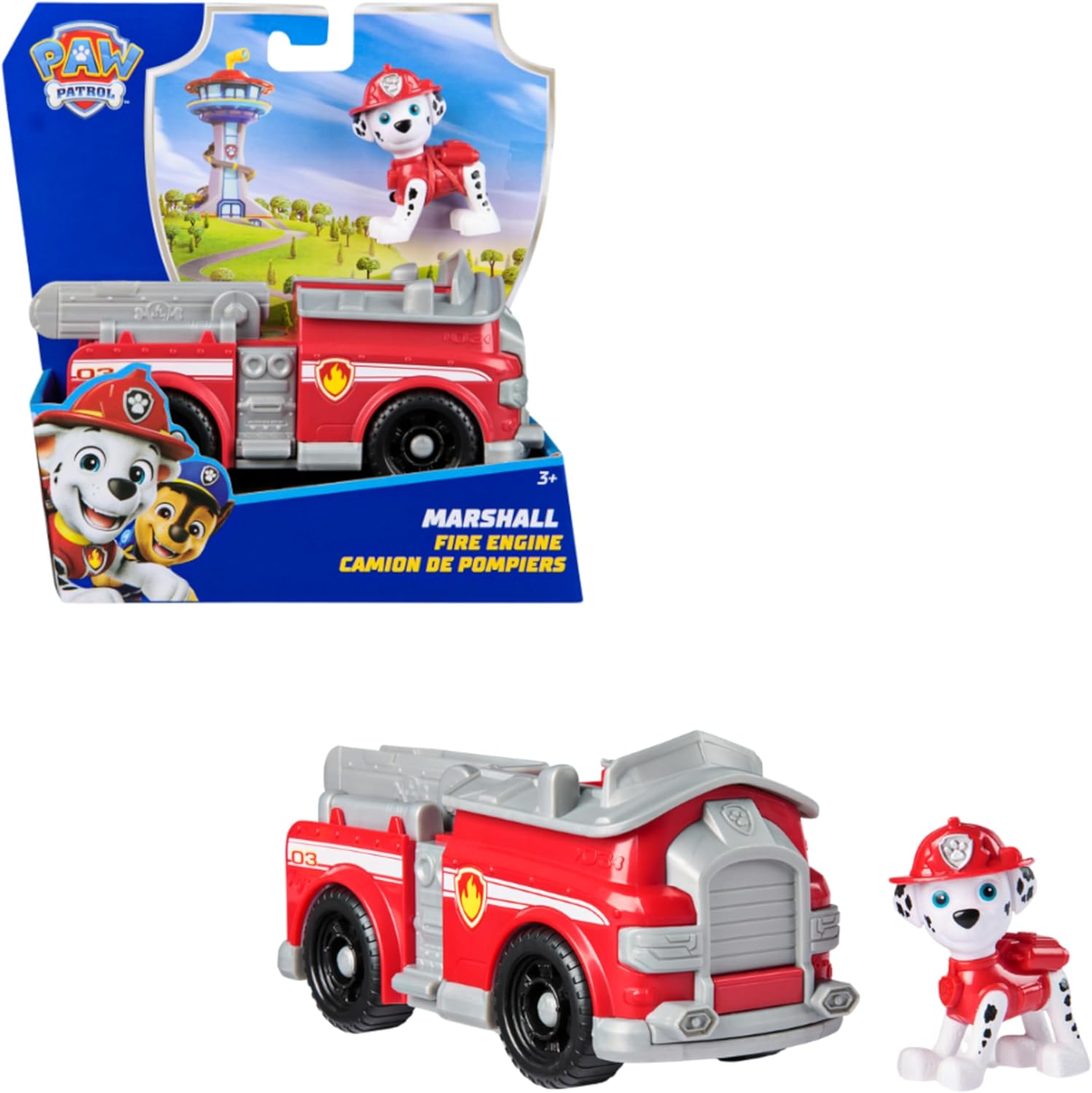 SPINMSTER 6071209 PAW PATROL VEICOLO BASE MARSHALL