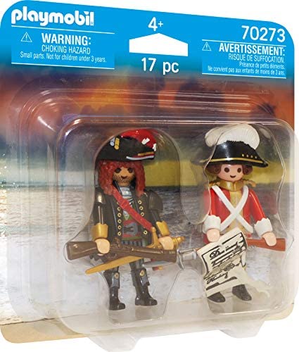 PLAYMOBIL 70237 PIRATA E SOLDATO DELLA MARINA REALE