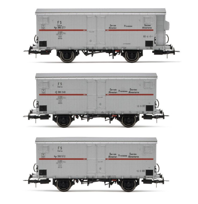 HORNBY HR6605 FS SET DI 3 CARRI REFRIGERATI