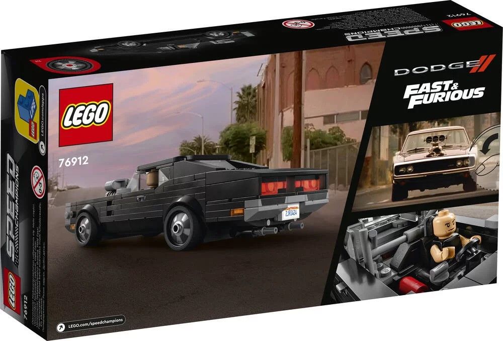 LEGO 76912 FAST & FURIOUS 1970 DODGE CHARGER SPEED CHAMPIONS