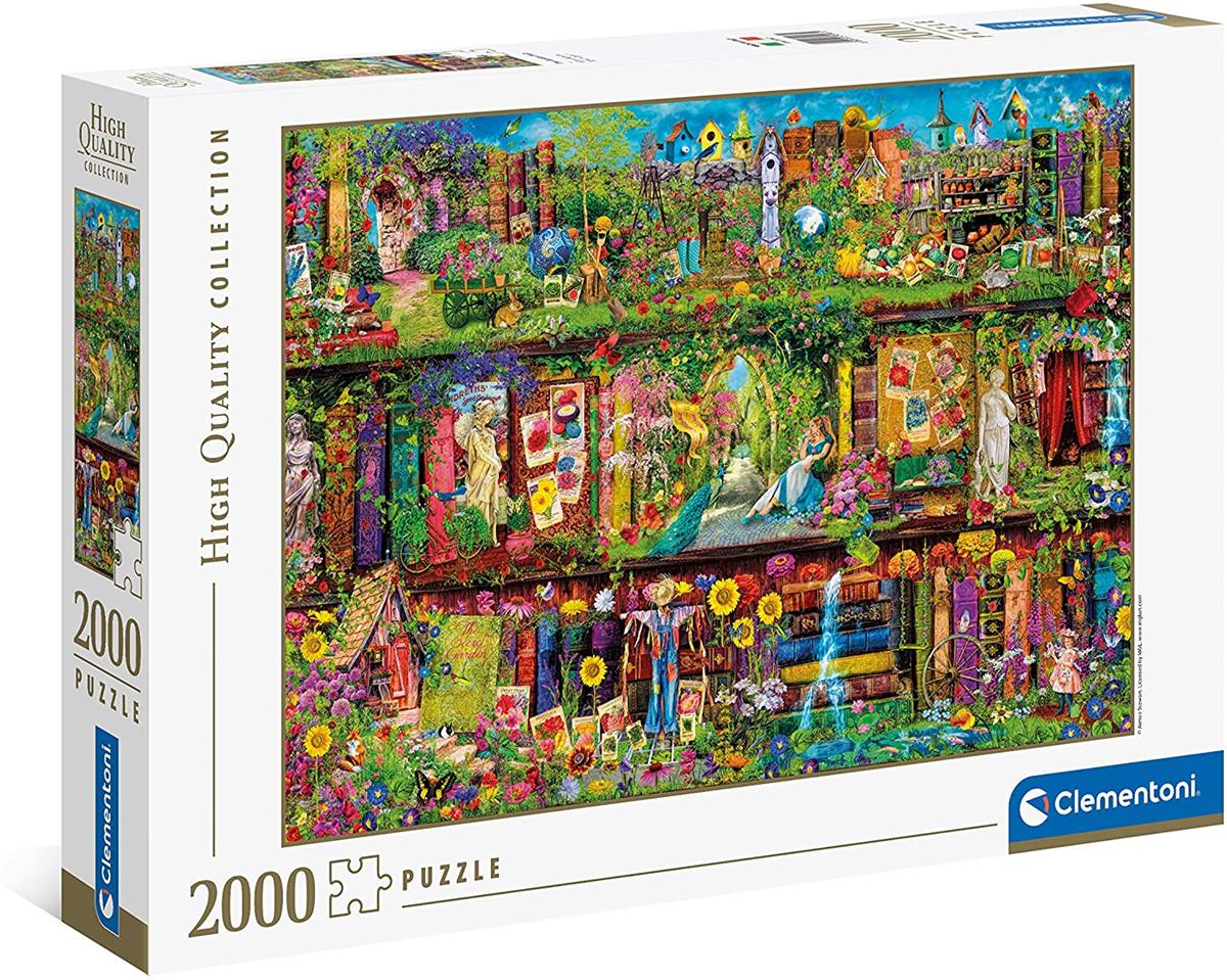 CLEMENTONI 32567 PUZZLE DA 2000 PZ. THE GARDEN SHELF