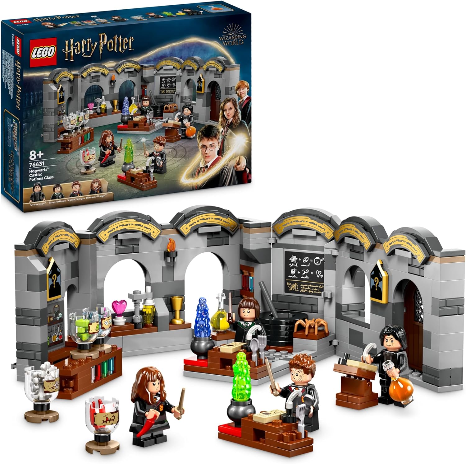 LEGO 76431 CASTELLO DI HOGWARTS LEZIONE DI POZIONI HARRY POTTER
