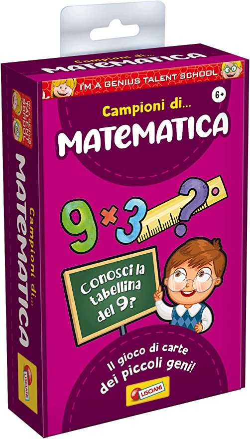 LISCIANI 92284 I'M A GENIUS CAMPIONI DI MATEMATICA